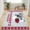 Arizona Cardinals Rug NFL Area Rug Bedroom Rug Indoor Indoor Rug Rectangle Carpet 3 arizona cardinals area rugs bathroom rug floor rug regtangle carpet home decor ver 2
