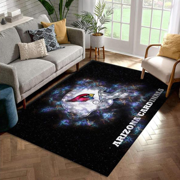 Arizona Cardinals Rug NFL Area Rug Bathroom Rug Indoor Indoor Rugs Rectangle Carpet