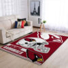 Arizona Cardinals Area Rug NFL Area Rug Dining Room Rug Indoor Rug Rectangle Carpet 3 arizona cardinals rug living room rug floor rug regtangle carpet home decor ver 42