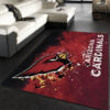 Arizona Cardinals Area Rug NFL Area Rug Bedroom Rug Indoor Rugs Rectangle Carpet 4 arizona cardinals rug living room rug floor rug regtangle carpet home decor ver 48