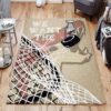 arizona coyotes rug living room carpet regtangle carpet floor decor home decor ver 22