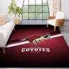 arizona coyotes rug living room carpet regtangle carpet floor decor home decor ver 25