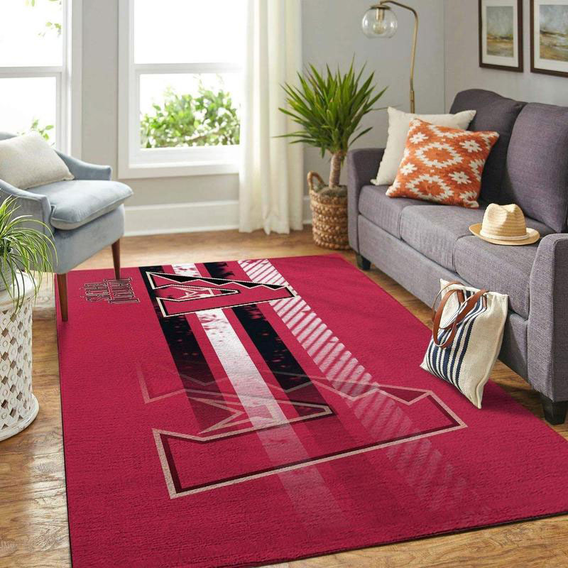 Arizona Diamondbacks Rug MLB Area Rug Living Room Rug Indoor Indoor Rug Rectangle Carpet