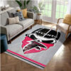 Atlanta Falcon Area Rug NFL Area Rug Dining Room Rug Indoor Indoor Rug Rectangle Carpet 3 atlanta falcons rugs living room rug floor rug regtangle carpet home decor ver 140