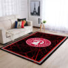 atlanta hawks rug living room carpet regtangle carpet floor decor home decor ver 11