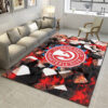 atlanta hawks rug living room carpet regtangle carpet floor decor home decor ver 14