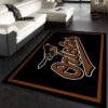 baltimore orioles rug living room carpet regtangle carpet floor decor home decor ver 37