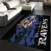 Baltimore Ravens Area Rug NFL Area Rug Living Room Area Rug Indoor Rugs Rectangle Carpet 3 baltimore ravens rug bathroom rug floor rug regtangle carpet home decor ver 190