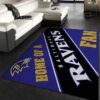 Baltimore Ravens Rug NFL Area Rug Bedroom Area Rug Indoor Rug Rectangle Carpet 4 baltimore ravens rugs living room rug floor rug regtangle carpet home decor ver 218