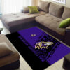 Baltimore Ravens Area Rug NFL Area Rug Bedroom Rug Indoor Indoor Rugs Rectangle Carpet 3 baltimore ravens rugs living room rug floor rug regtangle carpet home decor ver 220