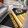 boston bruins rug living room carpet regtangle carpet floor decor home decor ver 29