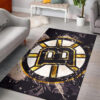 boston bruins rug living room carpet regtangle carpet floor decor home decor ver 30