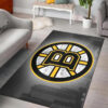 Boston Bruins Rug NHL Area Rug Bedroom Rug Indoor Rugs Rectangle Carpet 3 boston bruins rug living room carpet regtangle carpet floor decor home decor ver 32