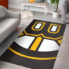 boston bruins rug living room carpet regtangle carpet floor decor home decor ver 40