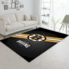 Boston Bruins Area Rug NHL Area Rug Bedroom Area Rug Indoor Indoor Rugs Rectangle Carpet 3 boston bruins rug living room carpet regtangle carpet floor decor home decor ver 52