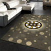 boston bruins rug living room carpet regtangle carpet floor decor home decor ver 53