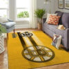Boston Bruins Rug NHL Area Rug Dining Room Rugs Indoor Rugs Rectangle Carpet 3 boston bruins rug living room carpet regtangle carpet floor decor home decor ver 55