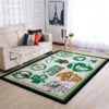 boston celtics rug living room carpet regtangle carpet floor decor home decor ver 32