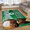 Boston Celtics Area Rug NBA Area Rug Living Room Area Rug Indoor Rugs Rectangle Carpet 3 boston celtics rug living room carpet regtangle carpet floor decor home decor ver 61