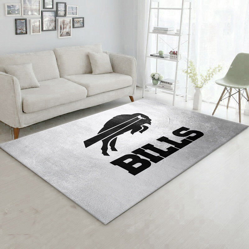 Buffalo Bills Area Rug NFL Area Rug Bedroom Area Rug Indoor Rugs Rectangle Carpet