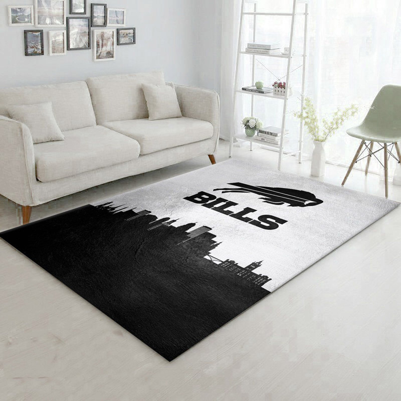 Buffalo Bills Rug NFL Area Rug Bedroom Area Rug Indoor Rug Rectangle Carpet