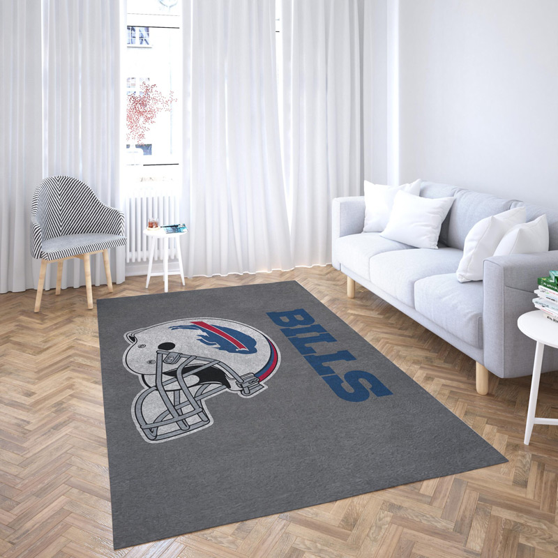 Buffalo Bills Rug NFL Area Rug Kitchen Rug Indoor Rug Rectangle Carpet