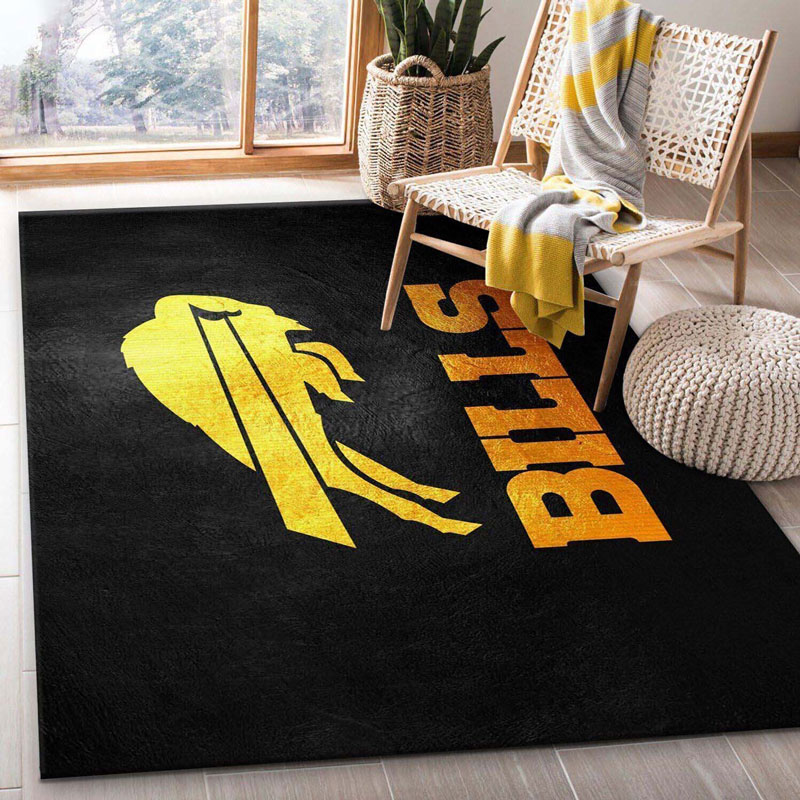 Buffalo Bills Area Rug NFL Area Rug Bedroom Area Rug Indoor Rugs Rectangle Carpet