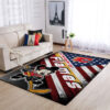 Calgary Flames Rug NHL Area Rug Bathroom Rug Indoor Rug Rectangle Carpet 3 calgary flames rug living room carpet regtangle carpet floor decor home decor ver 77