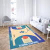 charlotte hornets rug living room carpet regtangle carpet floor decor home decor ver 129