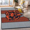 chicago bears area rug bath rug floor rug regtangle carpet home decor ver 360