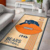 chicago bears area rug living room rug floor rug regtangle carpet home decor ver 372