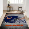 chicago bears area rug living room rug floor rug regtangle carpet home decor ver 373