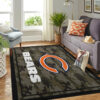 chicago bears rug bath rug floor rug regtangle carpet home decor ver 383