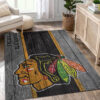 chicago blackhawks rug living room carpet regtangle carpet floor decor home decor ver 95