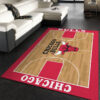 Chicago Bulls Rug NBA Area Rug Bathroom Rug Indoor Rug Rectangle Carpet 4 chicago bulls rug living room carpet regtangle carpet floor decor home decor ver 151