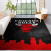 chicago bulls rug living room carpet regtangle carpet floor decor home decor ver 173