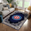 Chicago Cubs Rug MLB Area Rug Dining Room Rug Indoor Indoor Rugs Rectangle Carpet 3 chicago cubs rug living room carpet regtangle carpet floor decor home decor ver 64