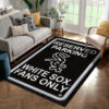 Chicago White Sox Rug MLB Area Rug Bathroom Rug Indoor Rugs Rectangle Carpet 4 chicago white sox rug living room carpet regtangle carpet floor decor home decor ver 74