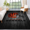 Cincinnati Bengals Rug NFL Area Rug Living Room Rug Indoor Rugs Rectangle Carpet 4 cincinnati bengals carpet living room rug floor rug regtangle carpet home decor ver 440