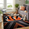 cincinnati bengals rug living room rug floor rug regtangle carpet home decor ver 458