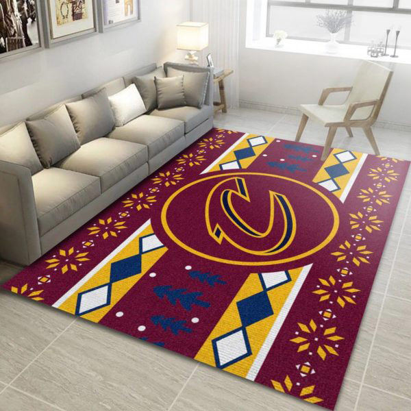 Cleveland Cavaliers Rug NBA Area Rug Bathroom Rugs Indoor Rugs Rectangle Carpet