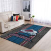 colorado avalanche rug living room carpet regtangle carpet floor decor home decor ver 103