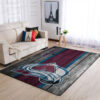 Colorado Avalanche Area Rug NHL Area Rug Dining Room Rug Indoor Rug Rectangle Carpet 3 colorado avalanche rug living room carpet regtangle carpet floor decor home decor ver 104