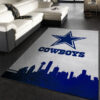 dallas cowboys area rug bath rug floor rug regtangle carpet home decor ver 479