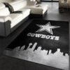 dallas cowboys area rug bath rug floor rug regtangle carpet home decor ver 483