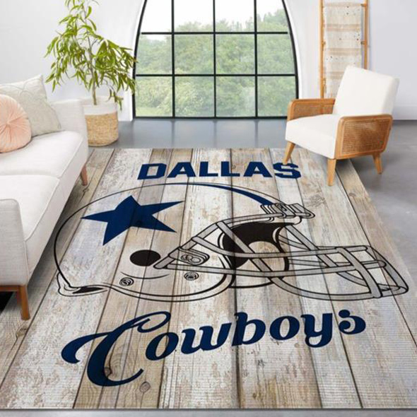 Dallas Cowboys Area Rug NFL Area Rug Bathroom Rug Indoor Indoor Rugs Rectangle Carpet