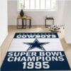 dallas cowboys rug living room rug floor rug regtangle carpet home decor ver 531