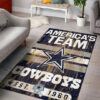 dallas cowboys rug living room rug floor rug regtangle carpet home decor ver 532