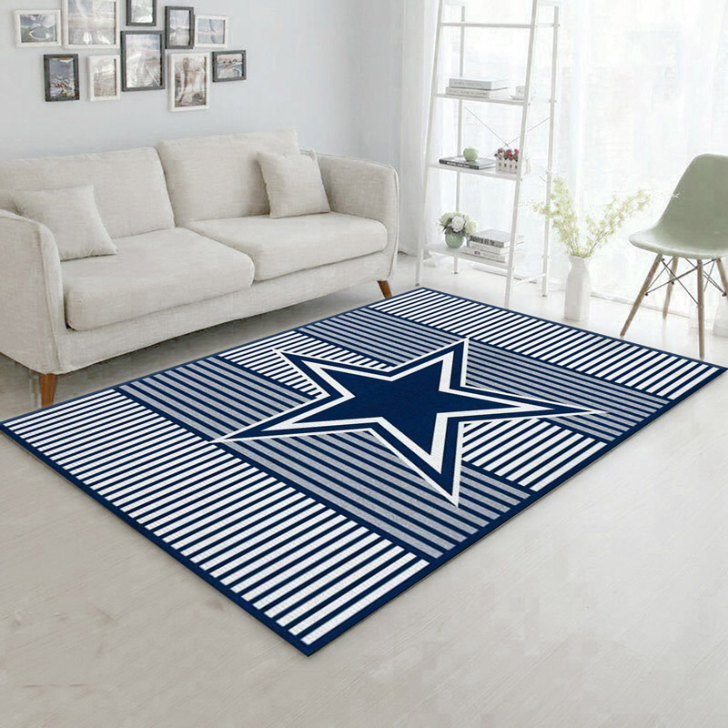Dallas Cowboys Rug NFL Area Rug Bathroom Rug Indoor Indoor Rugs Rectangle Carpet