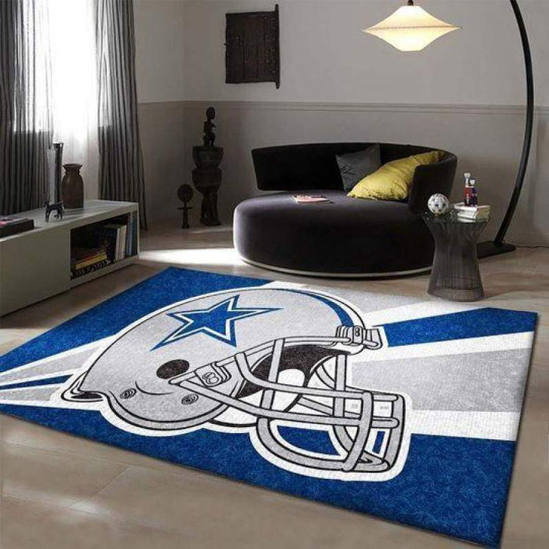 Dallas Cowboys Area Rug NFL Area Rug Kitchen Rug Indoor Rugs Rectangle Carpet